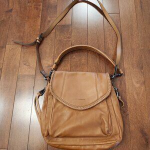 Aimee Kestenberg All For Love brown leather crossbody shoulder bag